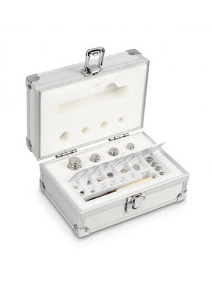 Svarelių rinkinys KERN, F1 klasė, aliuminėje dėžėje