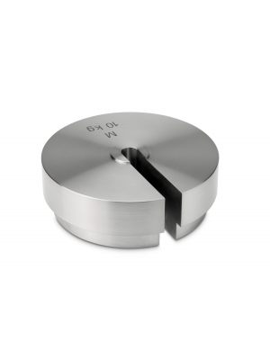 Nerūdijančio plieno svarelis su įpjova, M1 klasė, B tipas