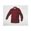 SARA KOSZULA (1-10-060-50-25) - Flaneliniai marškiniai ilgomis rankovėmis. Spalva: raudona/juoda, Dydis: 40-41, Ūgis: 176-182