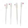 Pastero pipetės - plastikinės, graduotos, nesterilios
