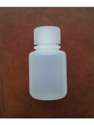 Šviesaus plastiko buteliukas, siauru kakleliu, HDPE (Nalgene)