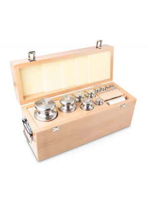 Svarelių rinkinys KERN, F2 klasė, medinėje dėžėje