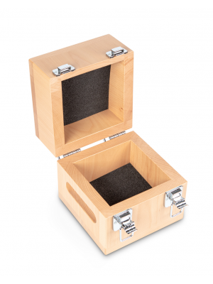 Medinė svarelio dėžutė KERN, F2 + M1 klasės svareliams