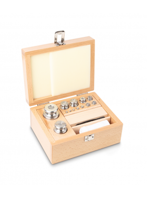 Svarelių rinkinys KERN, M1 klasė, medinėje dėžėje