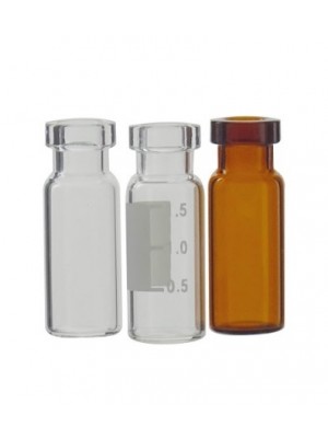 Užspaudžiami chromatografiniai buteliukai, 12x32 mm, 2 ml