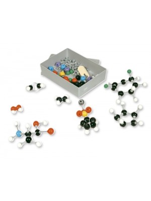 Molekulių modelis, rinkinys mokytojams, organinė chemija