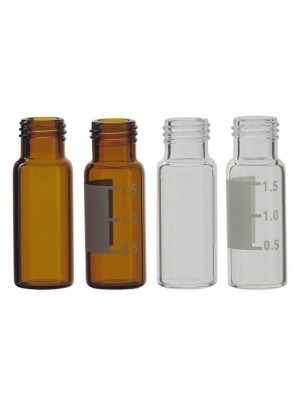 Užsukami chromatografiniai buteliukai, 12x32 mm, 2 ml
