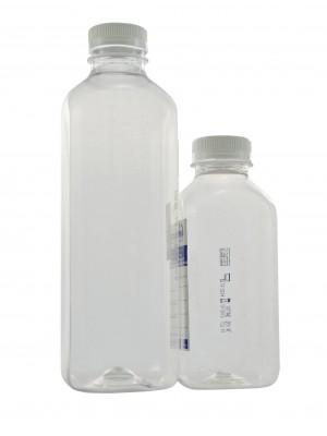 Vandens mėginių ėmimo butelis, sterilus - 1000 ml / be tiosulfato