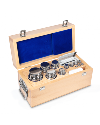 Svarelių rinkinys KERN, E1 klasė, medinėje dėžėje