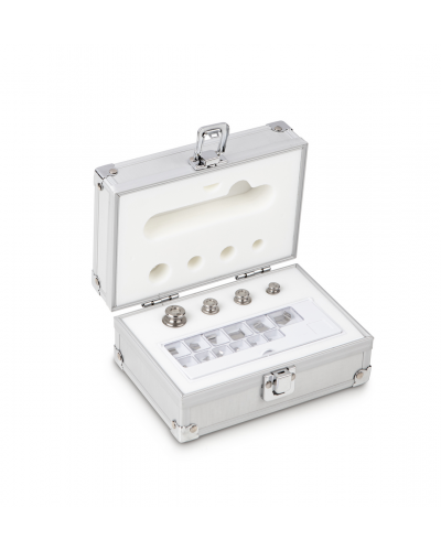Svarelių rinkinys KERN, F2 klasė, aliuminėje dėžėje