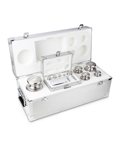 Svarelių rinkinys KERN, F2 klasė, aliuminėje dėžėje