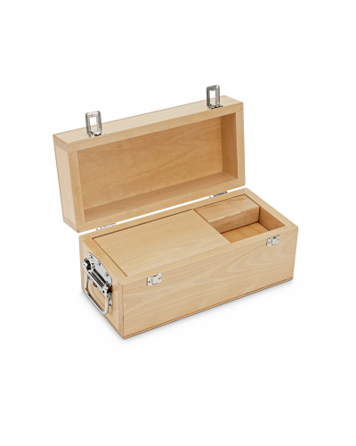 Medinė svarelių dėžutė KERN, F2 + M3 klasės svareliams