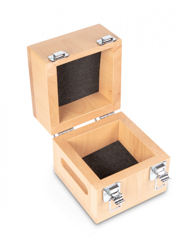Medinė svarelio dėžutė KERN, F2 + M1 klasės svareliams