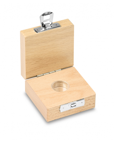 Svarelio dėžutė KERN, 1 mg - 500 mg  svareliams, E1 - M2 klasės, medinė