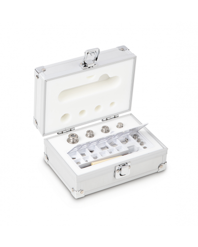 Svarelių rinkinys KERN, M1 klasė, aliuminėje dėžėje