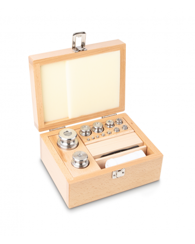 Svarelių rinkinys KERN, M1 klasė, medinėje dėžėje