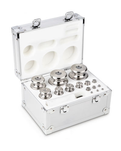Svarelių rinkinys KERN, M1 klasė, aliuminėje dėžėje