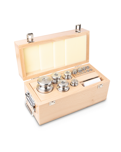 Svarelių rinkinys KERN, M1 klasė, medinėje dėžėje