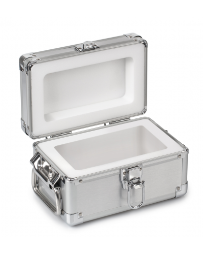 Aliuminė svarelio dėžutė KERN, F1 - M3 klasės svareliams