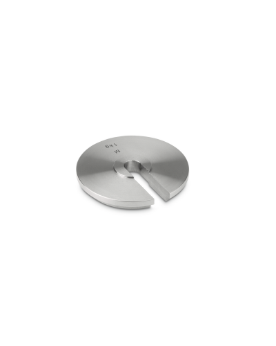 Nerūdijančio plieno svarelis su įpjova, M1 klasė, B tipas