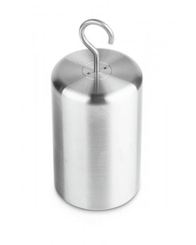 Nerūdijančio plieno svarelis su kabliuku, M1 klasė