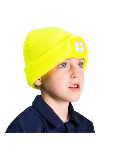 Jaunuoliams skirta kepurė su LED lempute PORTWEST B027