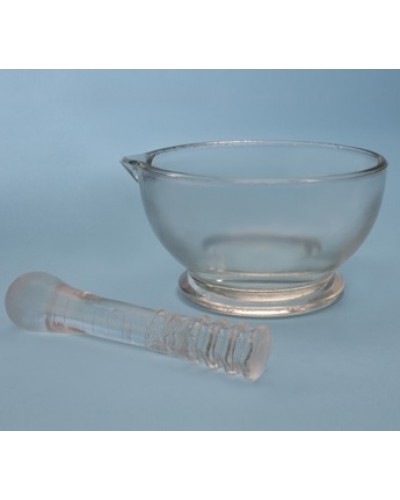 Stiklinė grūstuvė su piestele