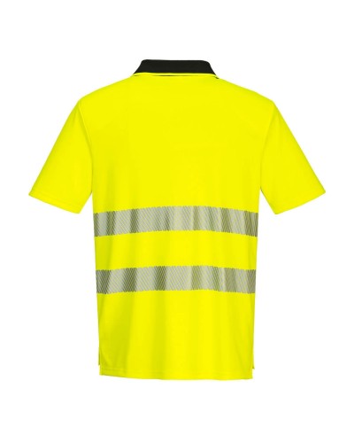 DX4 Hi-VIS gero matomumo Polo marškinėliai S/S PORTWEST DX412