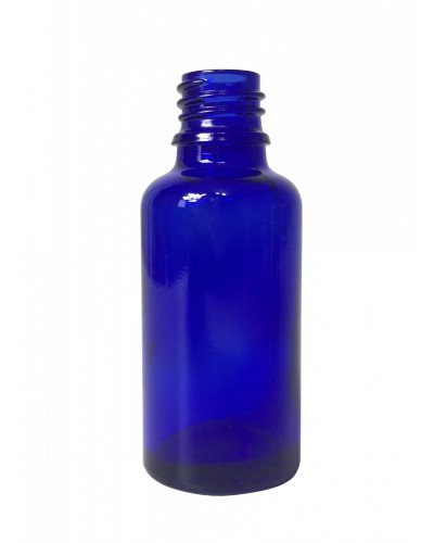 Mėlyno stiklo buteliukas, DIN-18
