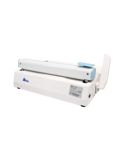 Sterilizavimo maišelių užsandarinimo mašina su ritinio laikikliu