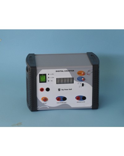 Laisvo kritimo aparatas su skaitmeniniu skaitikliu