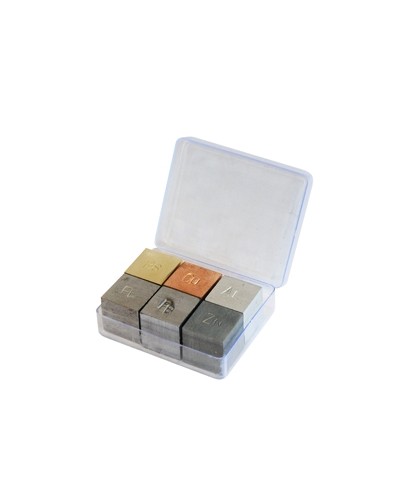 Metalinių kubų rinkinys, 20 mm