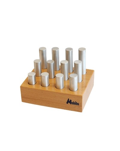 Aliuminio cilindrų rinkinys tankio nustatymui