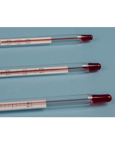 Spiritinis stiklinis termometras