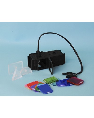 Šviesos dėžė ir optinis rinkinys