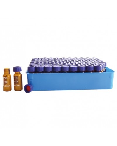 Ypač švarūs chromatografiniai buteliukai su kamšteliais, 2 ml