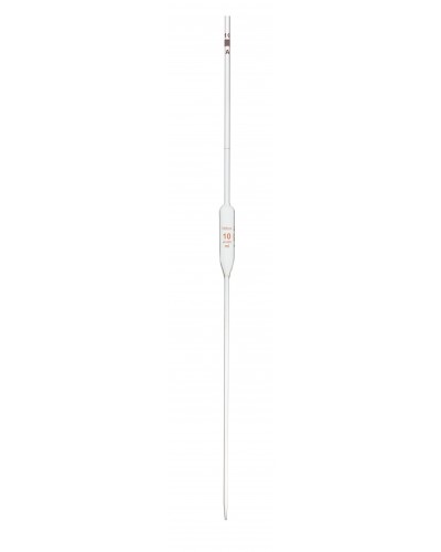 Moro pipetė su dviem žymomis, A klasė - 5 ml