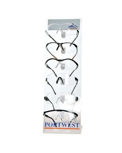 Apsauginių akinių stendas PORTWEST Z529