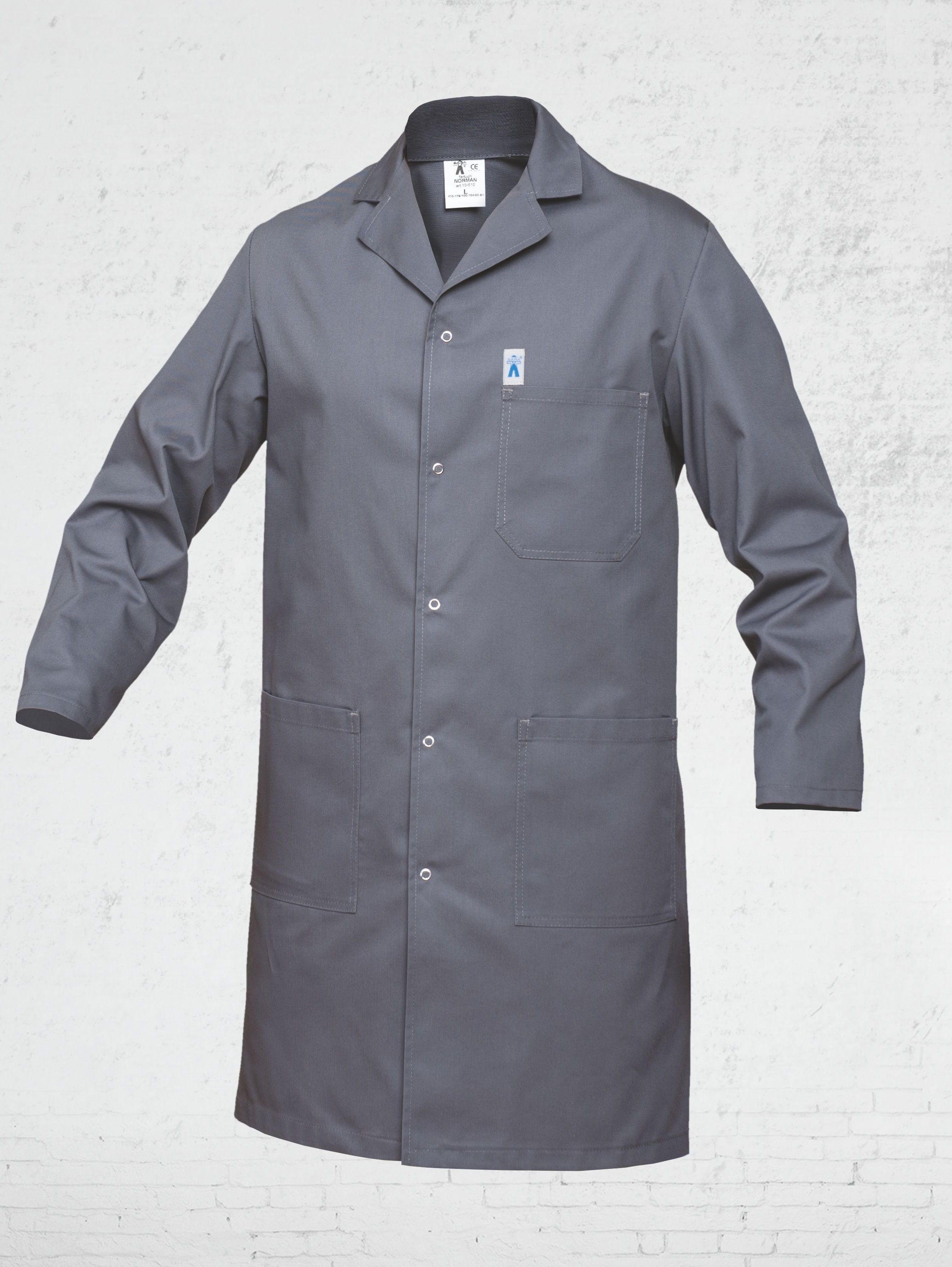 Chalatas - SARA NORMAN (1-01-100-70-00), Spalva:Pilka, Dydis: XXXL 