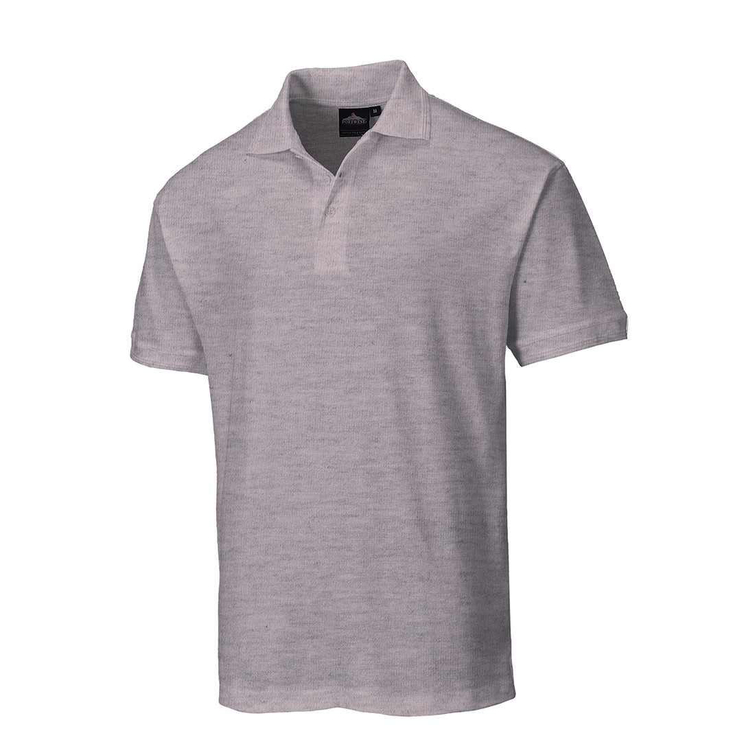 Naples Polo marškinėliai PORTWEST B210. Spalva: pilka, Dydis: XXXL 