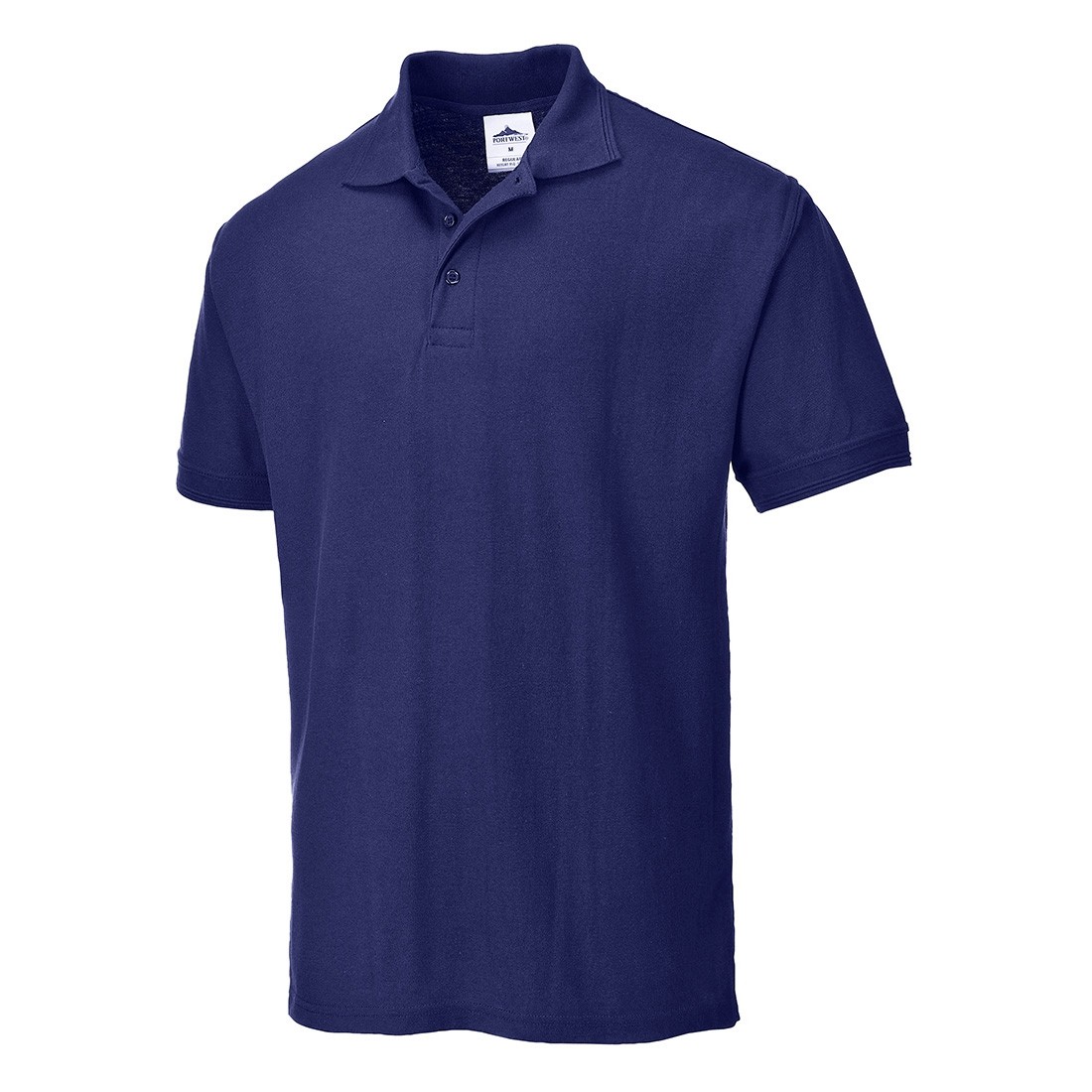 Naples Polo marškinėliai PORTWEST B210. Spalva: mėlyna, Dydis: 5XL 