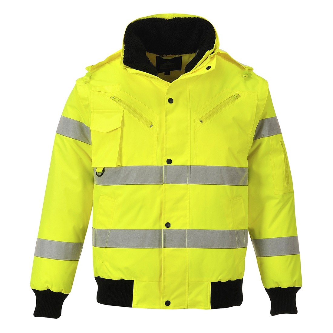 Gero matomumo 3 viename Bomber striukė PORTWEST C467, Spalva:Geltona, Dydis: XXXL 