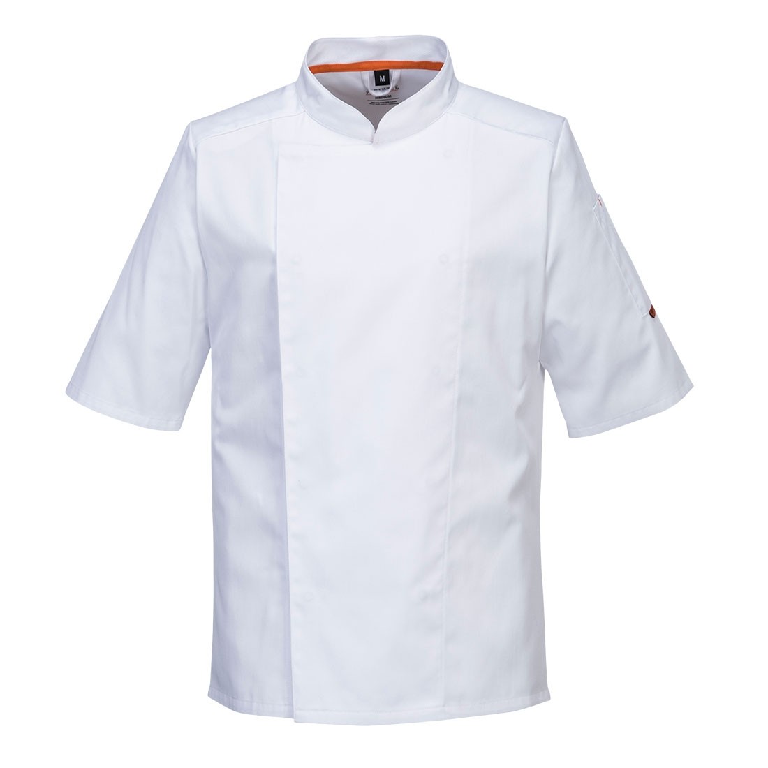 MeshAir Pro švarkas virtuvės profesionalams S/S PORTWEST C738. Spalva: balta, Dydis: XXXL 