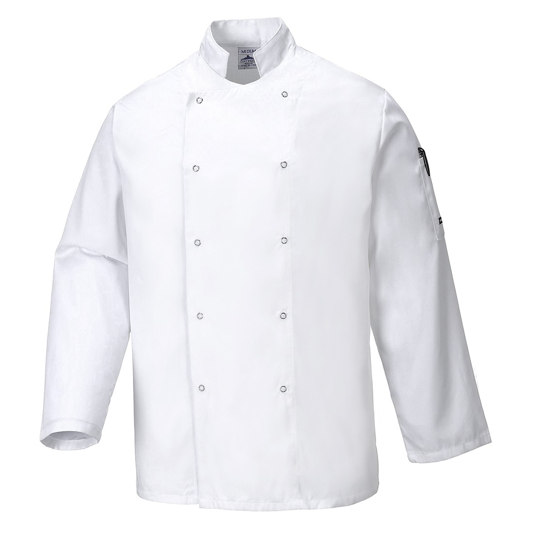 Suffolk virėjo švarkas PORTWEST C833. Spalva: balta, Dydis: XXXL 