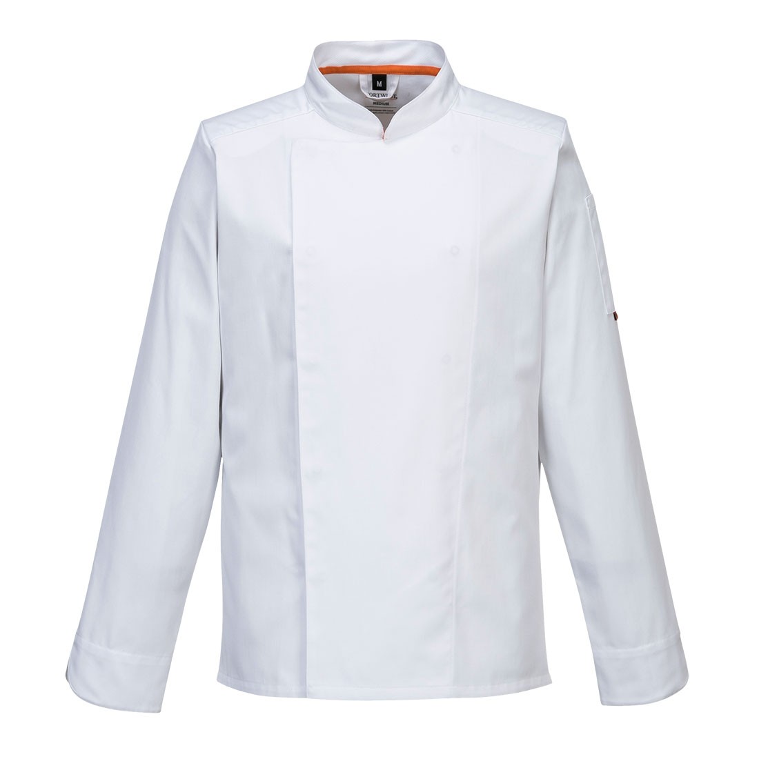MeshAir Pro švarkas virtuvės profesionalams L/S PORTWEST C838. Spalva: balta, Dydis: XXXL 