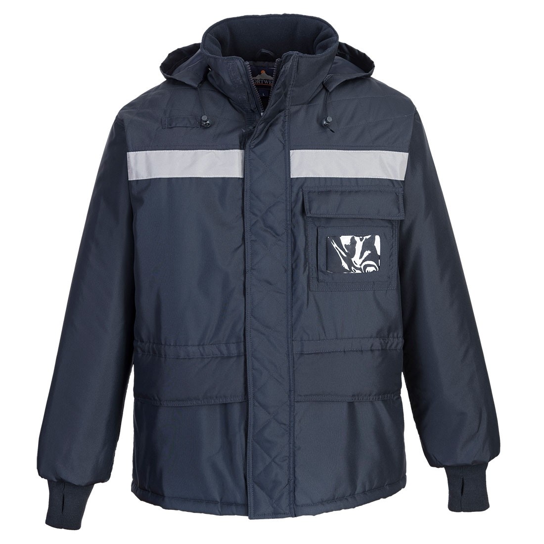 ColdStore striukė šaltoms patalpoms PORTWEST CS10. Spalva: tamsiai mėlyna, Dydis: 6XL 