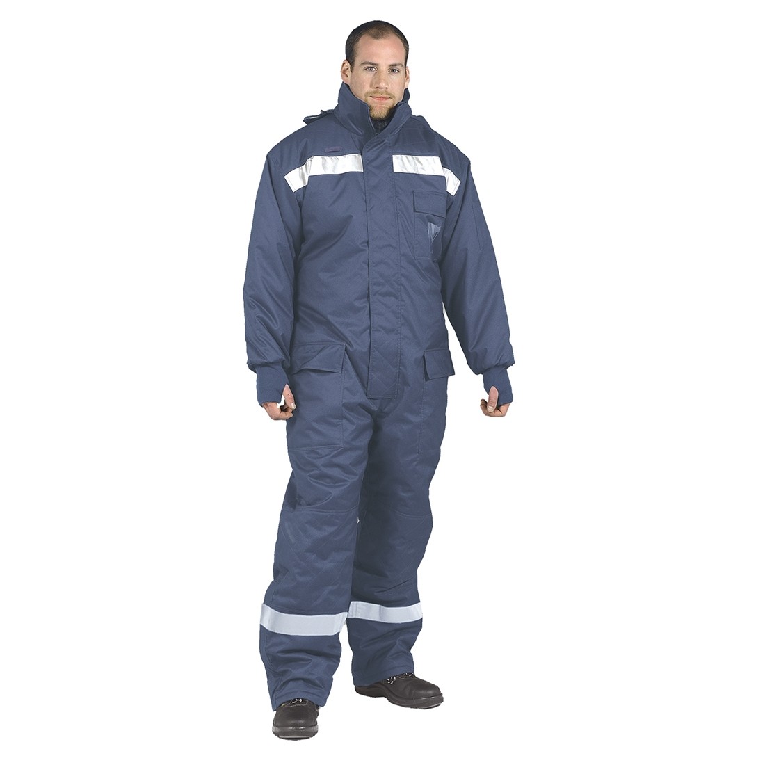 ColdStore ekstremalaus šalčio kombinezonas PORTWEST CS12. Spalva: tamsiai mėlyna, Dydis: M 