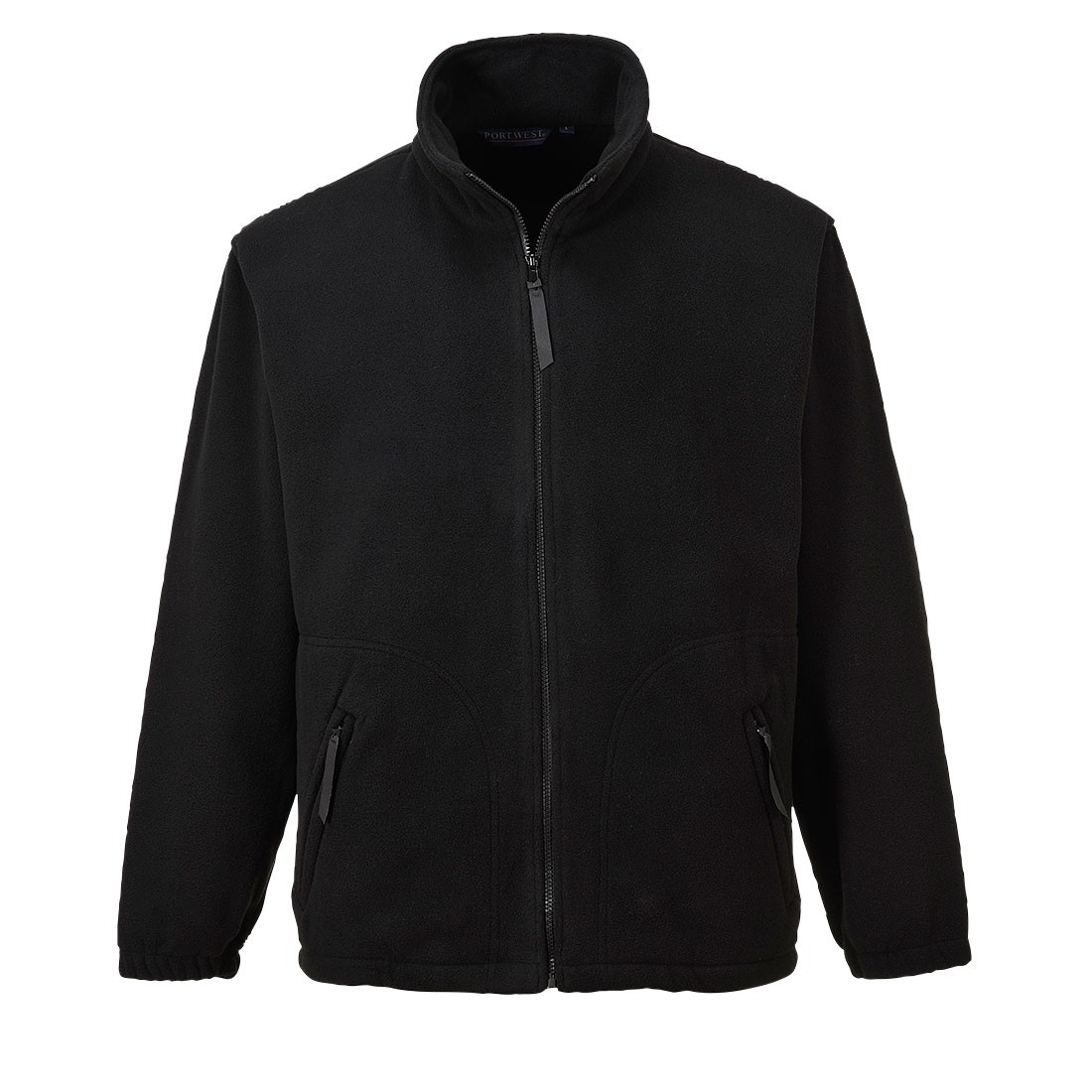 Argyll flisinis bliuzonas PORTWEST F400. Spalva: juoda, Dydis: 5XL 