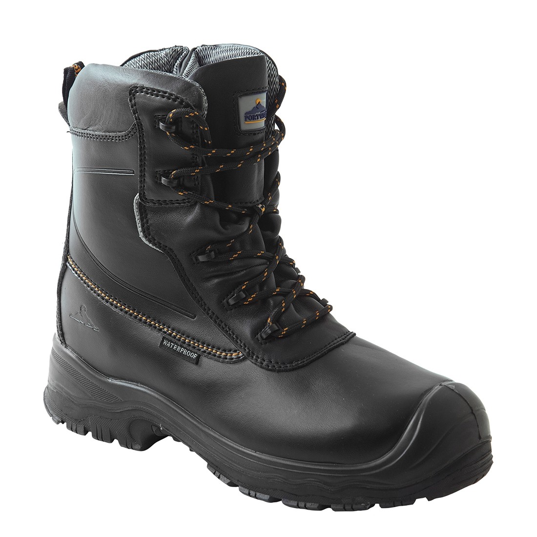 Compositelite Traction 18 cm apsauginiai batai S3 CI WR PORTWEST FD02. Spalva: juoda, Dydis: 48 