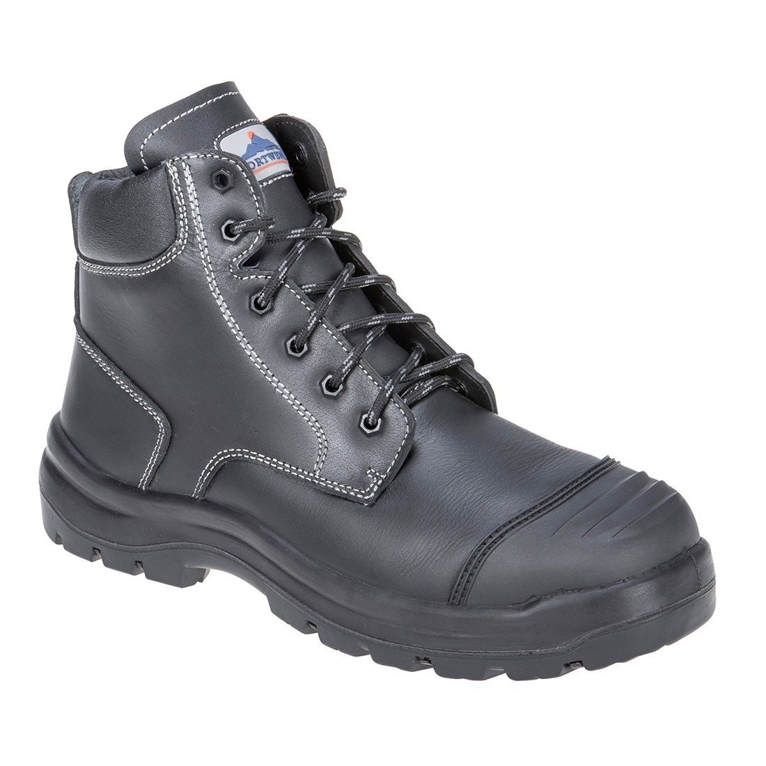 Clyde apsauginiai batai S3 HRO CI HI FO PORTWEST FD10. Spalva: juoda, Dydis: 48 